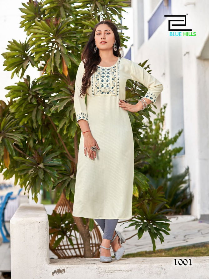 Solid Vol 15 By Blue Hills Plus Size Designer Kurtis Catalog
